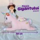 Unicorn Curcubeu Gigant din plus catifelat, 100 cm, +3 ani, WJ8606-100